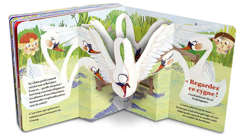 Conte Le vilain petit canard - Pop-Up Livres La family shop