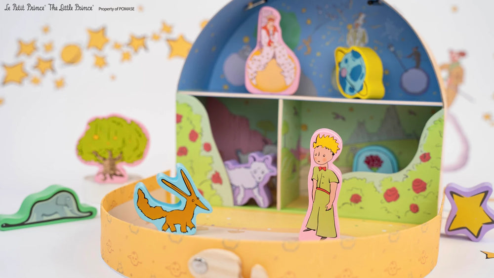 Le Petit Prince - Figurines en bois Livres Carletto