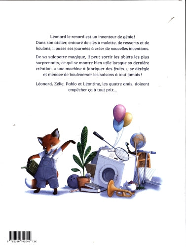 Les géniales inventions de Léonard le renard - Méli-mélo de saison. Livres OLF