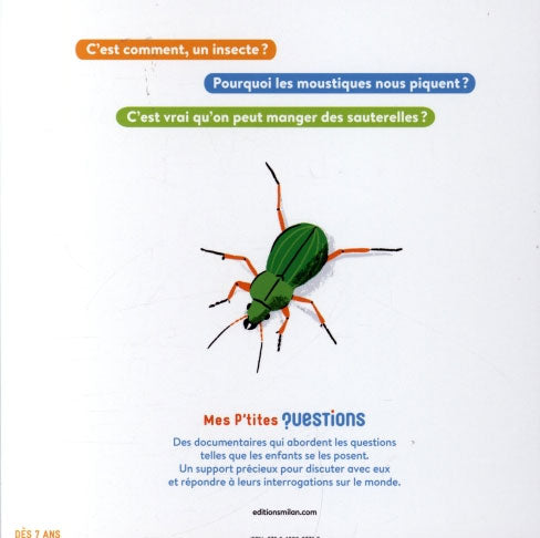Les Insectes - Dès 7 ans Livres La family shop