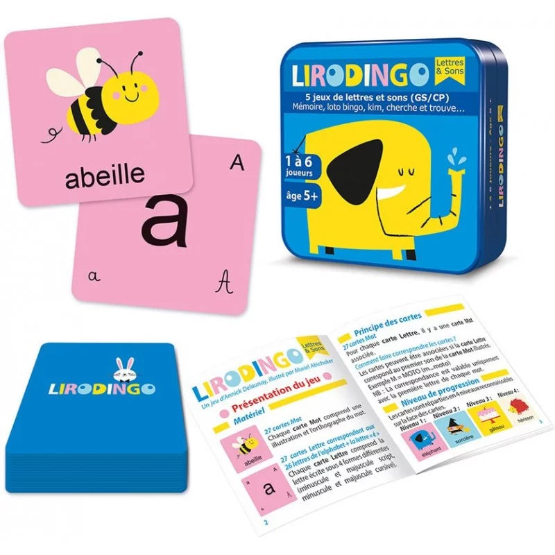 LIRODINGO - Apprentissage de la lecture Jeux & loisirs créatifs Swissgames
