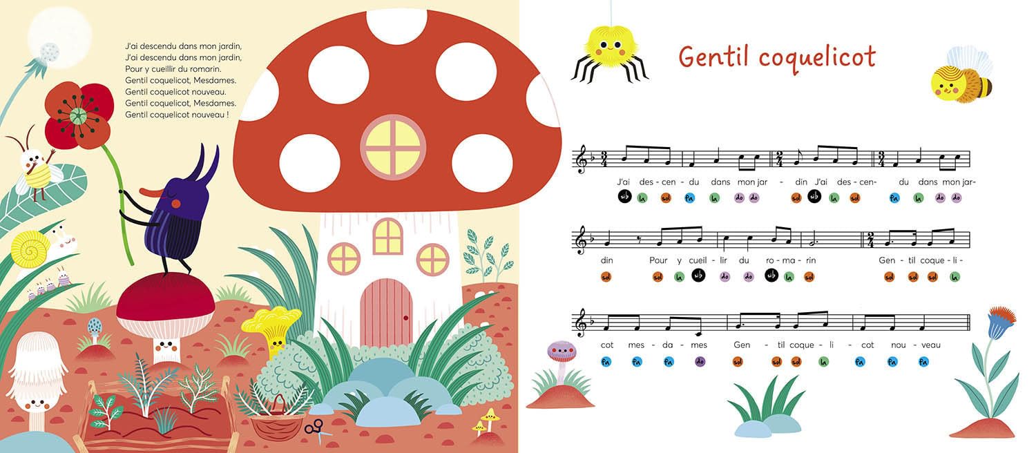 Mes comptines à chanter et à jouer au piano Livres OLF