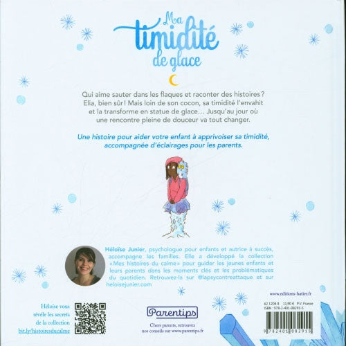 Ma timidité de glace ! Livre enfant timidité Livres La family shop