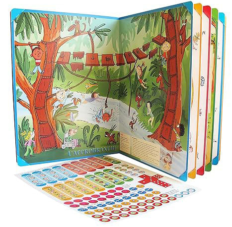 Max et Lili - Piste de jeux géants - Album Cahiers de jeux OLF