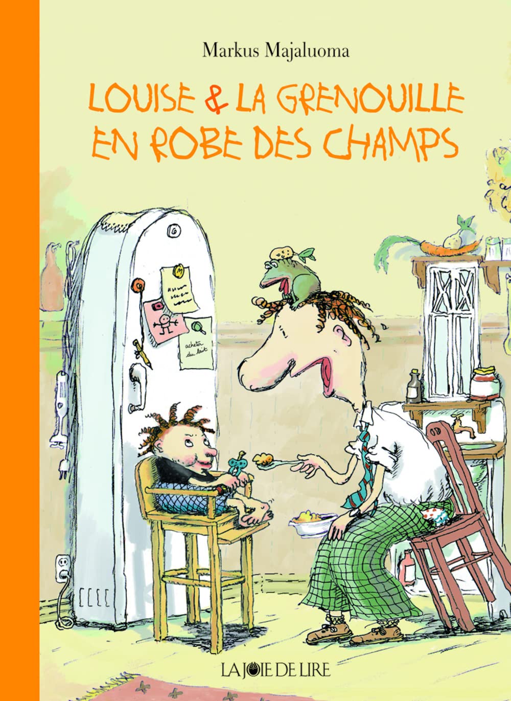 Louise & la grenouille en robe des champs - album Livres OLF