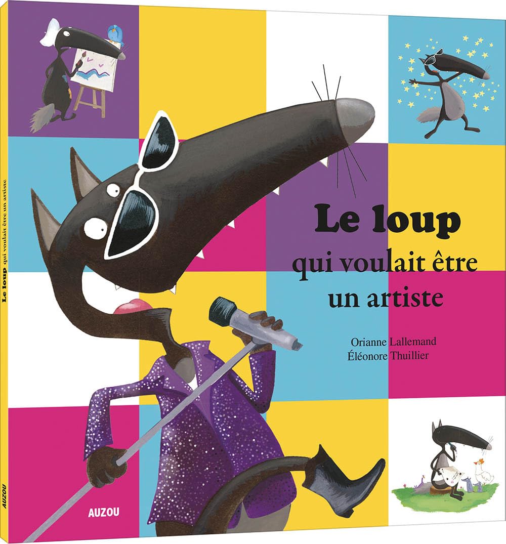 Le loup qui voulait être un artiste Livres OLF