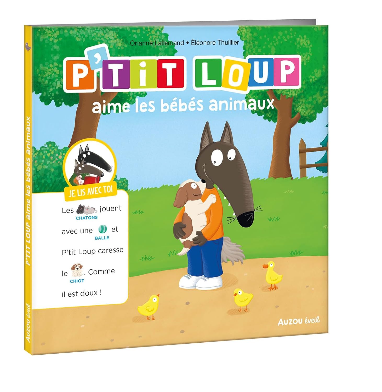 Je lis avec toi - P'tit Loup aime les bébés animaux - lecture à 2 voix Livres OLF