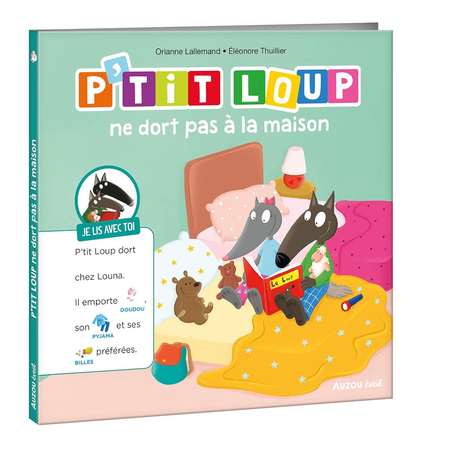 Je lis avec toi - P'tit Loup ne dort pas à la maison - lecture à 2 voix Livres OLF