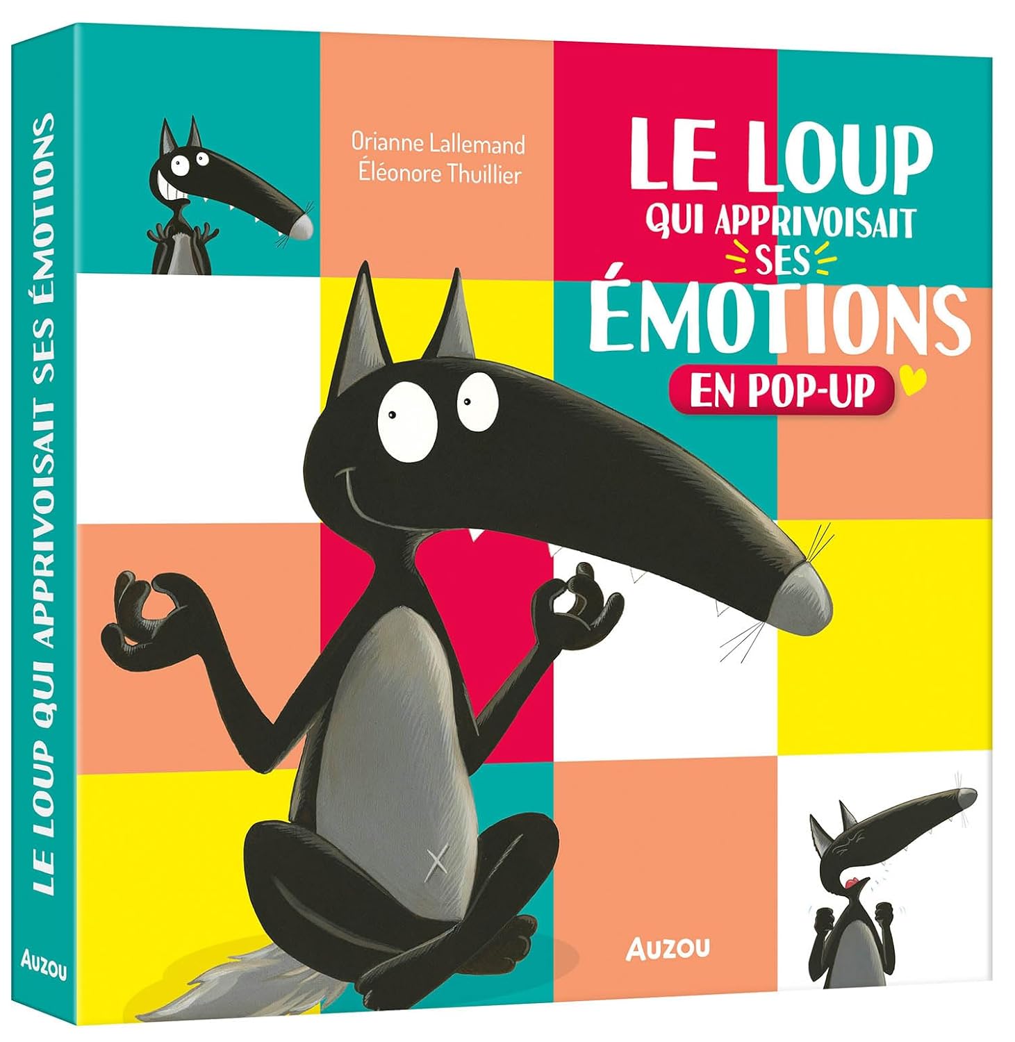 Le loup qui apprivoisait ses émotions - en pop-up Livres OLF
