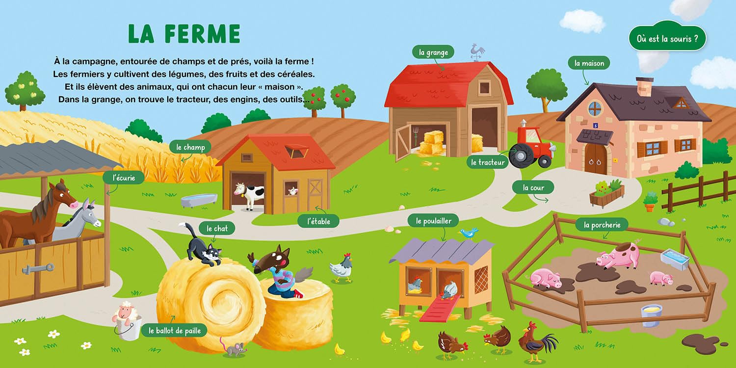 P'tit Loup : Mon doc' - La ferme Livres OLF