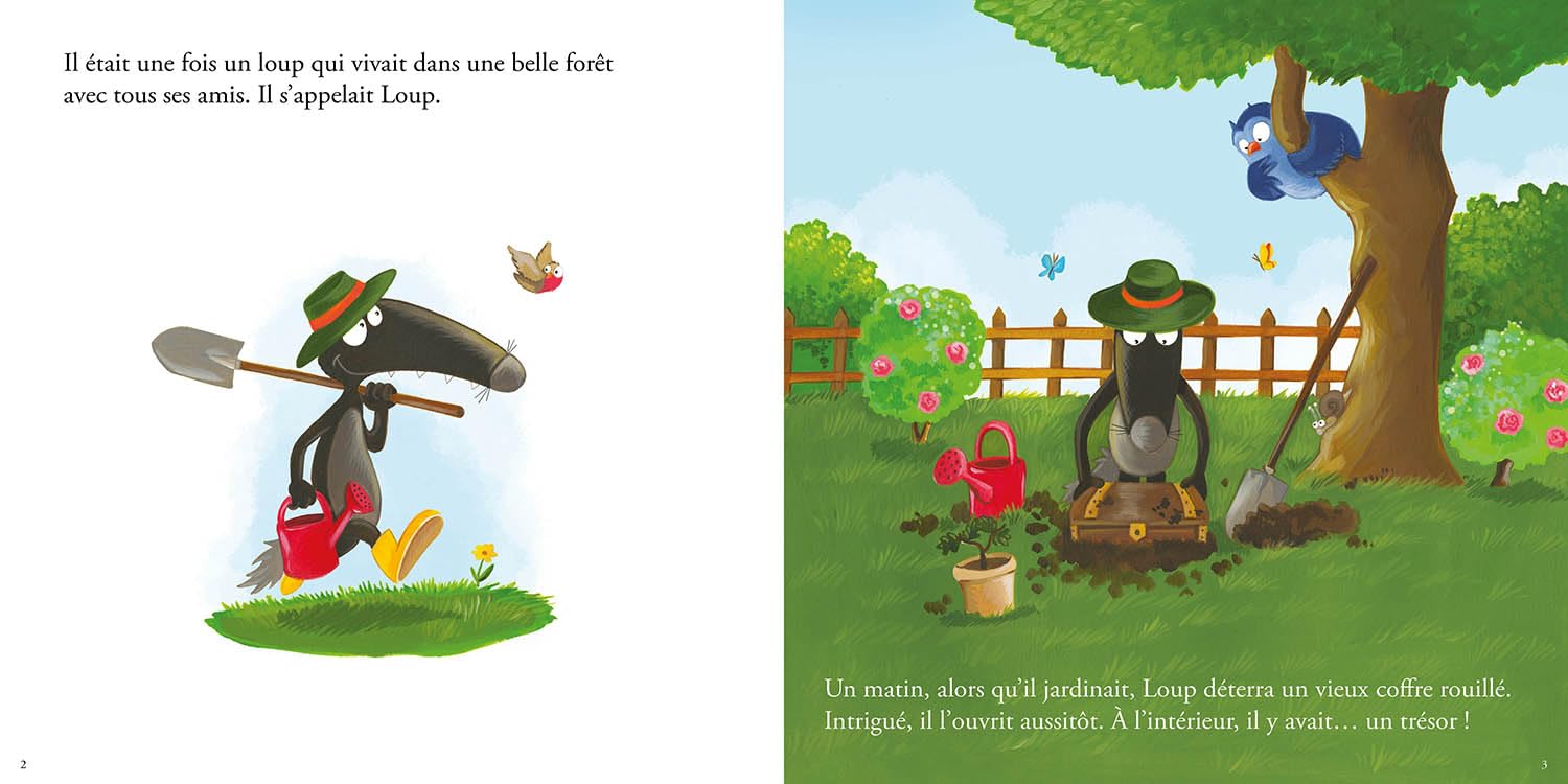 Le Loup qui voulait être heureux Livres OLF