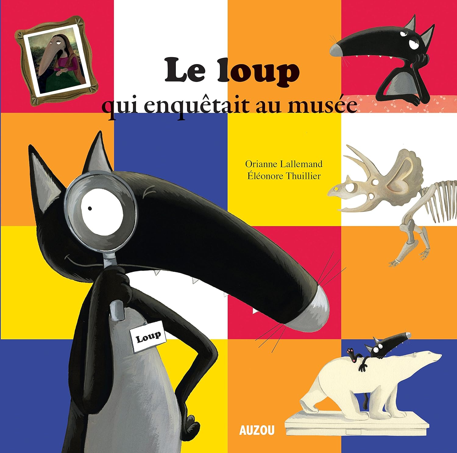 Le loup qui enquêtait au musée Livres OLF