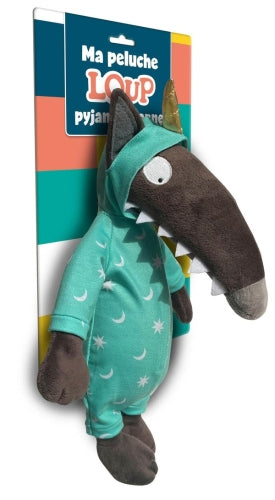Ma peluche loup pyjama Licorne Jeux OLF