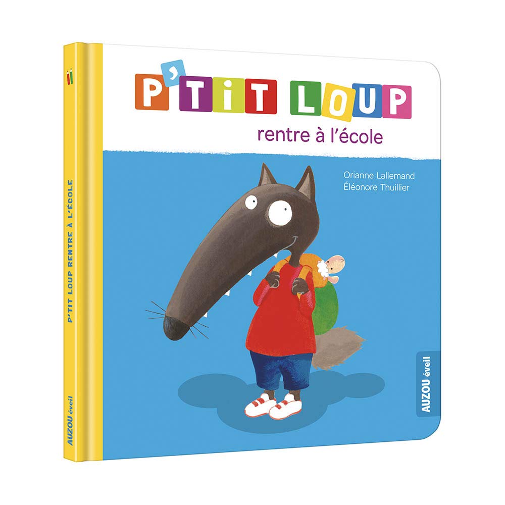 P'tit Loup rentre à l'école Livres OLF