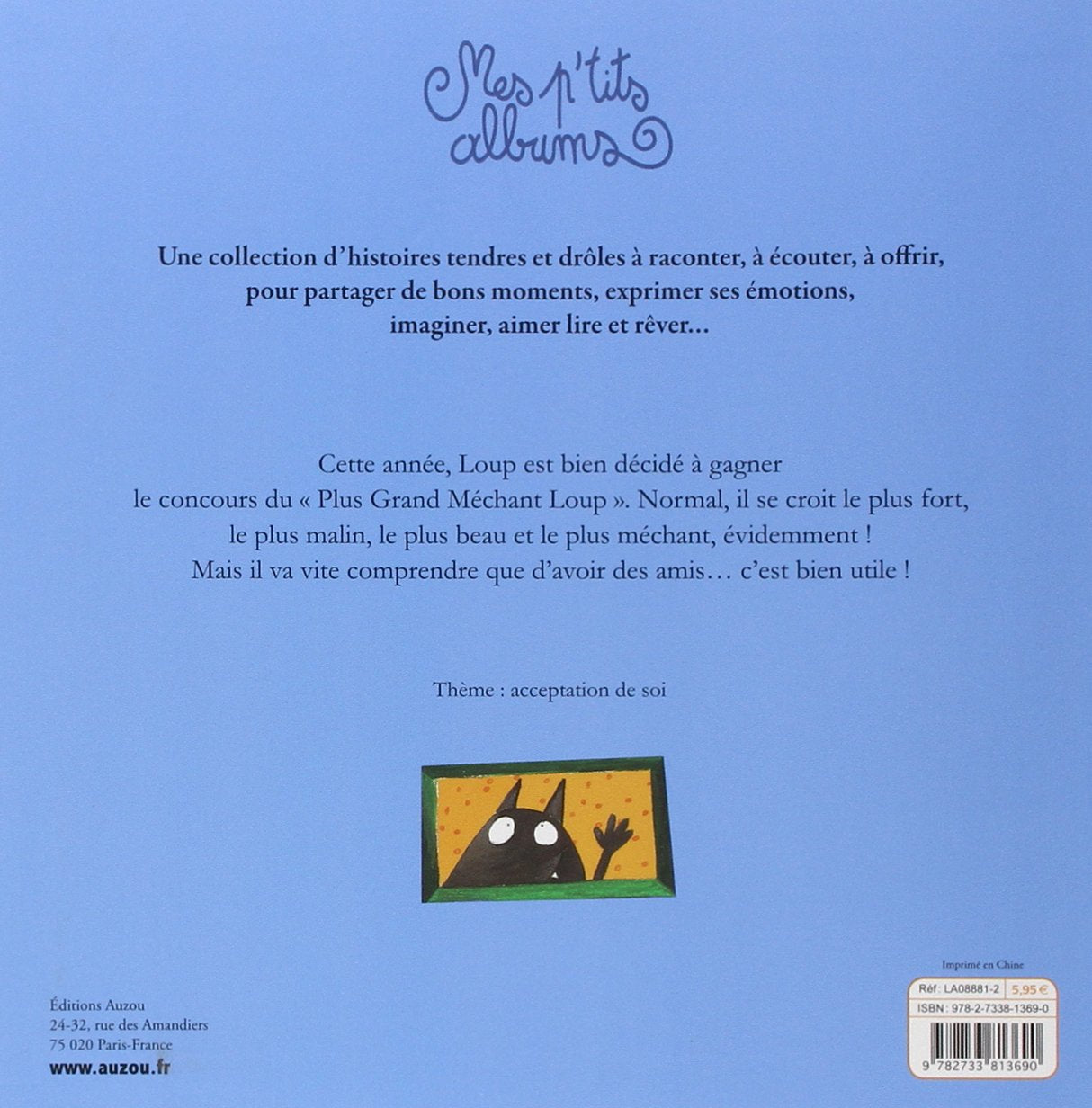 Le loup qui s'aimait beaucoup trop Livres OLF