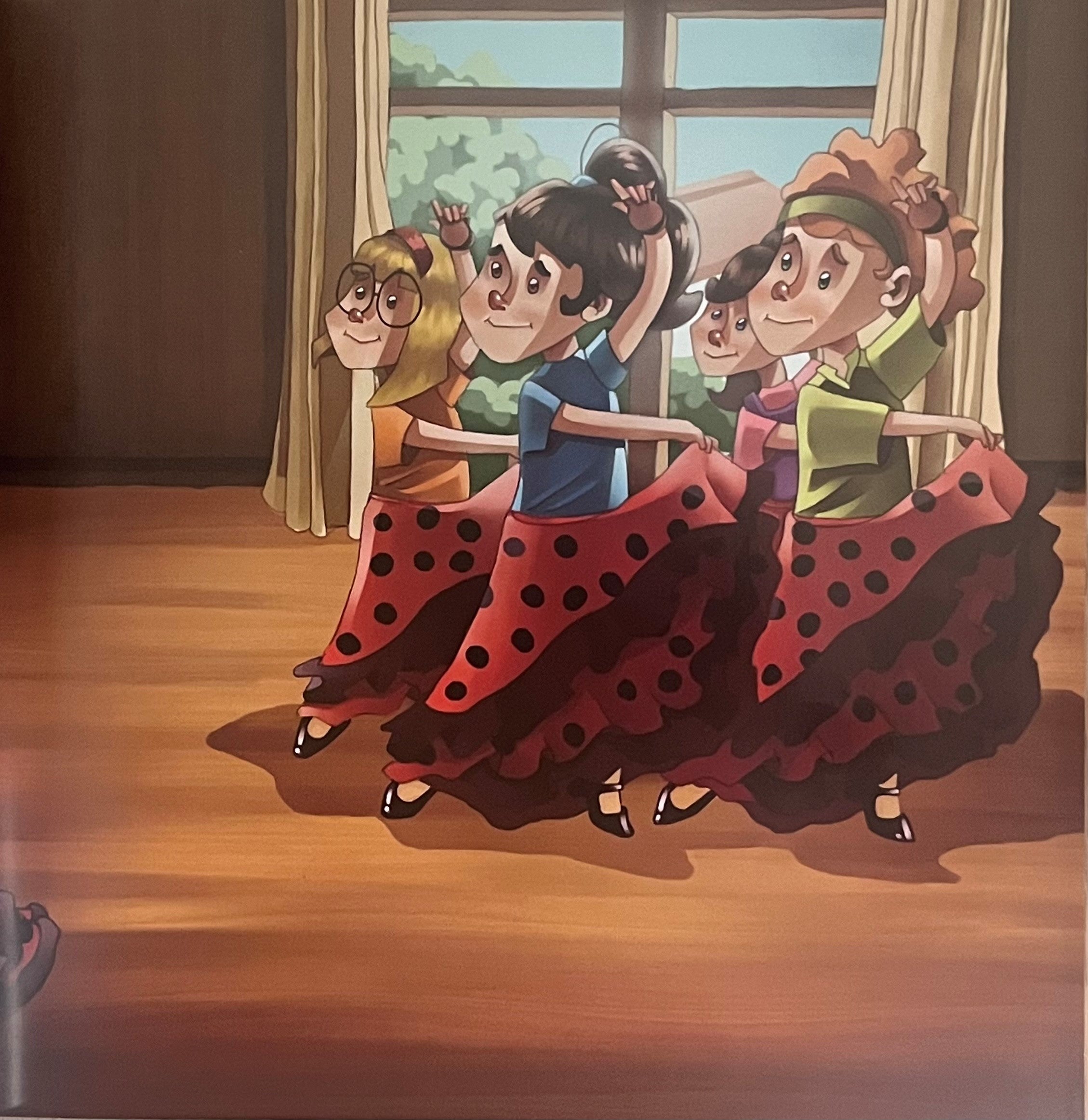 La robe à traîne - conte espagnol Livres Chateau de Saint-Chartier