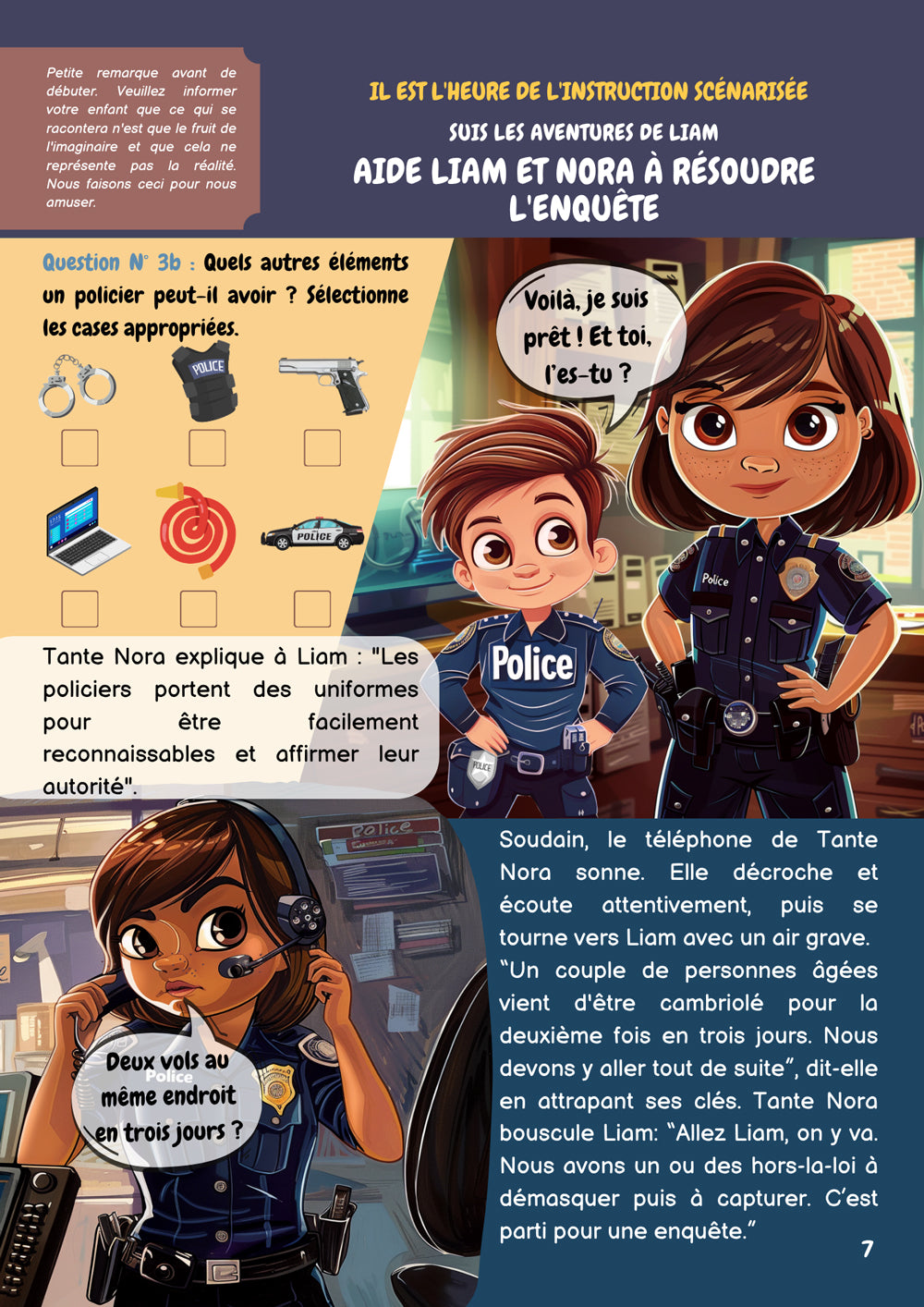 LudicOH! - Métier de policier Livres ludicoh