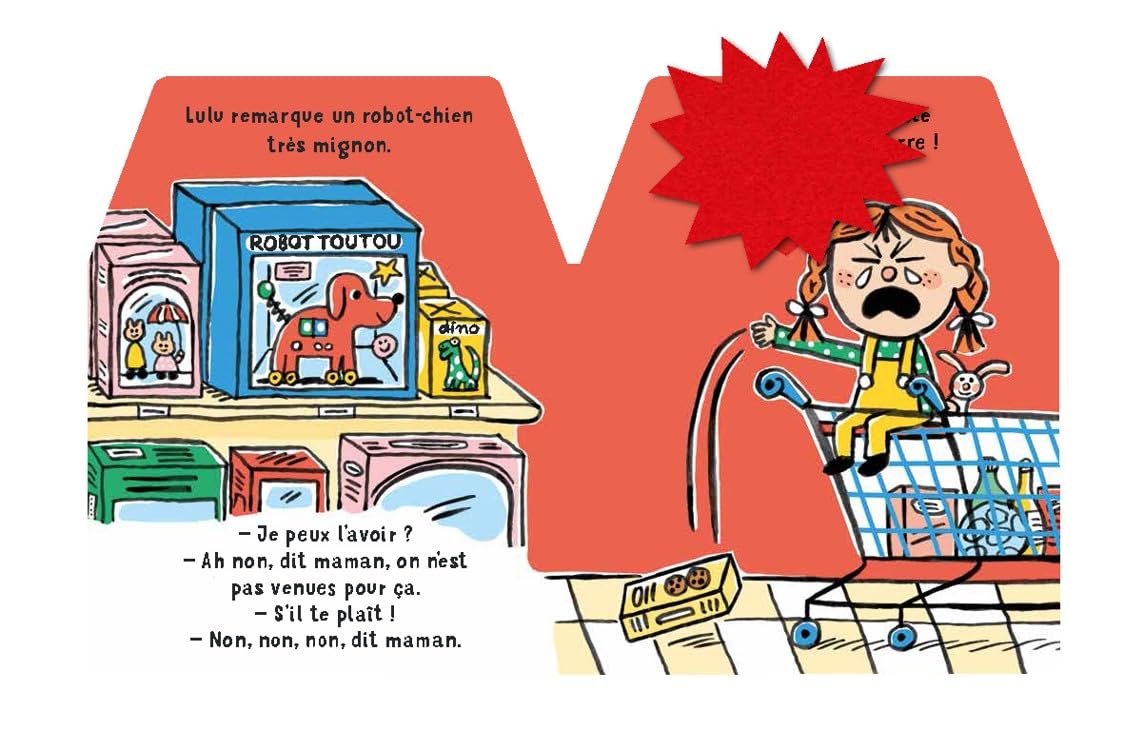 Lulu est en colère - Les cache-cache émotions Livres OLF (Interforum)