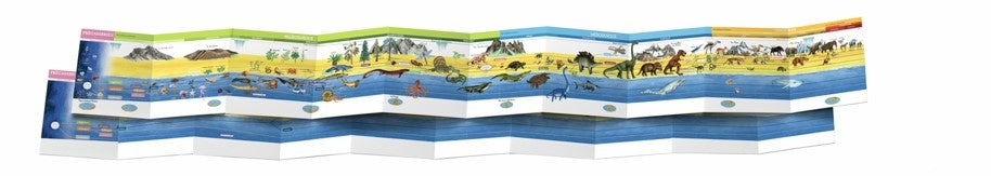 Ma ligne du temps Montessori de l'arrivée de la vie sur Terre - Nouvelle édition Montessori & Steiner OLF
