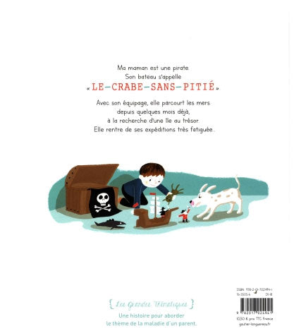 Ma Maman est une pirate - Livre enfant sur le cancer Livres La family shop