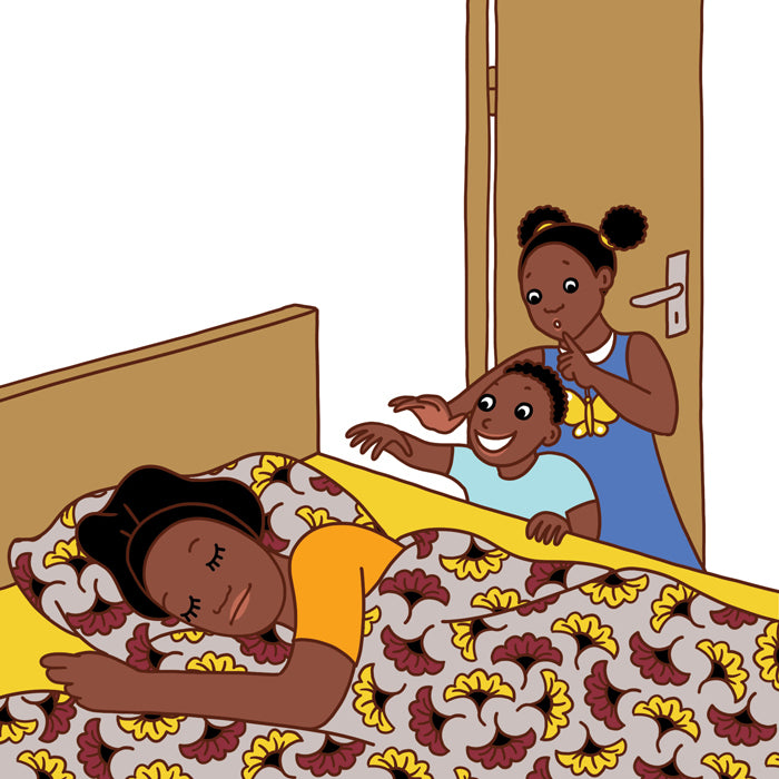 Chut ! Maman dort ! - Dès 3 ans - Livre enfant sur la fratrie Livres Beth Story