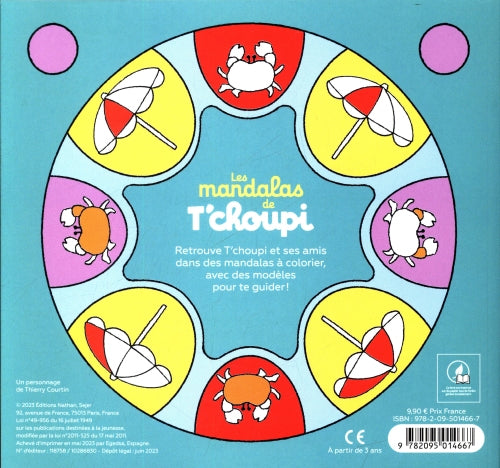 Les mandalas de T'Choupi Cahiers de jeux Dilisco - OLF