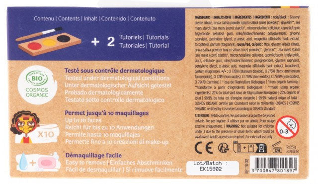 Kit maquillage Super-Héros NINJA Jeux & loisirs créatifs Happy clown