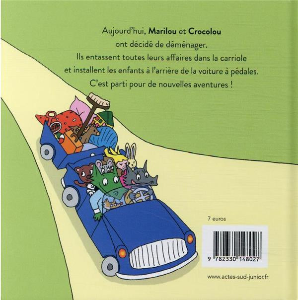 Marilou et Crocolou déménagent ! Livre enfant sur le déménagement