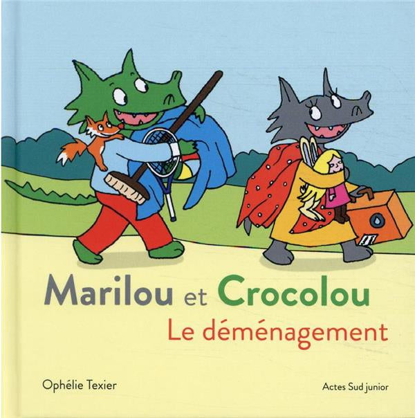 Marilou et Crocolou déménagent ! Livre enfant sur le déménagement