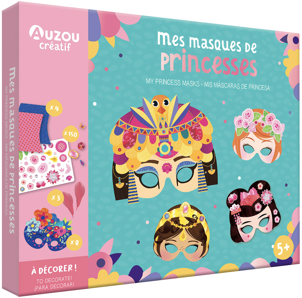 Mon coffret d'artiste : Mes masques de princesses