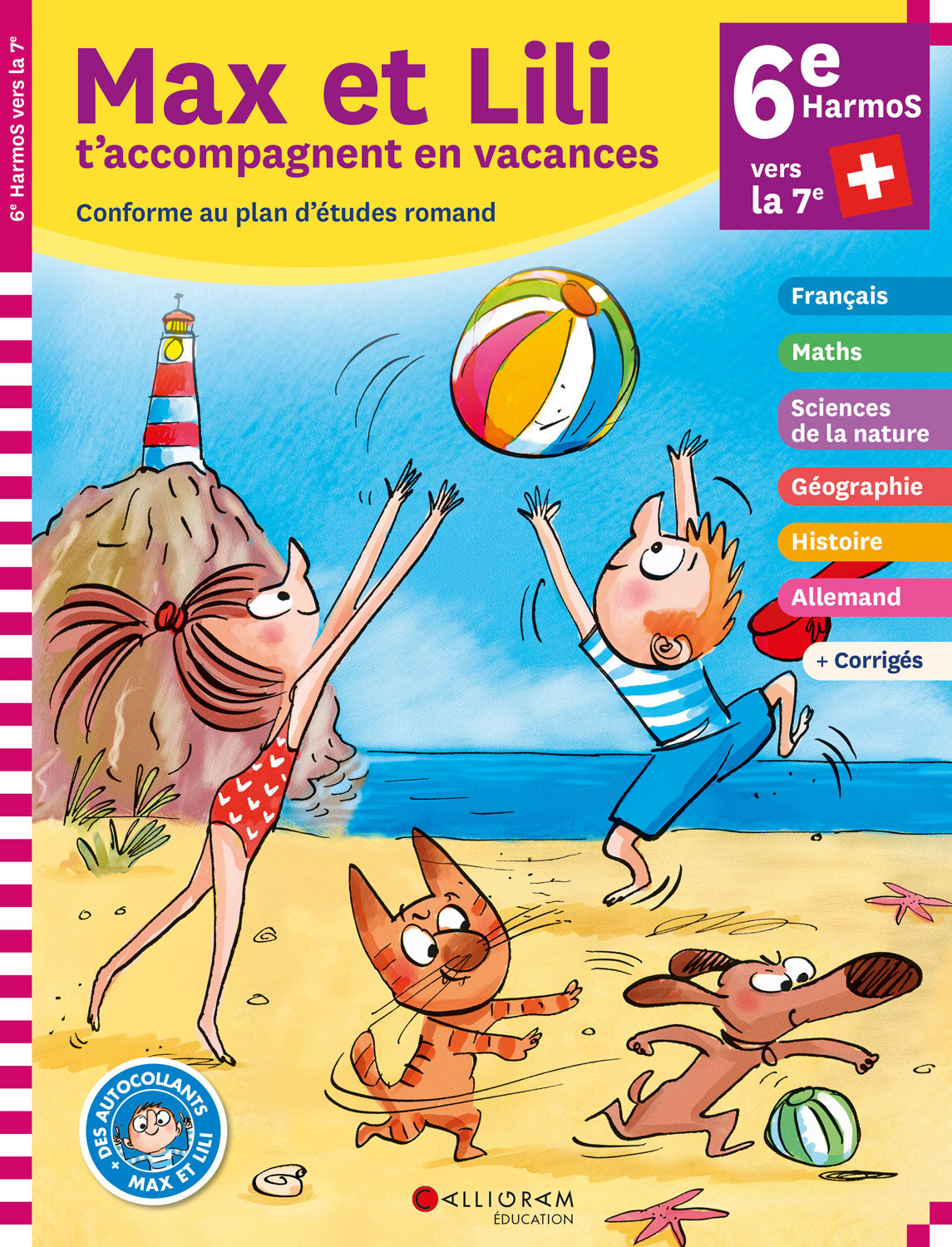 6ème Harmos - Cahier de vacances de Max et Lili Cahiers de vacances OLF
