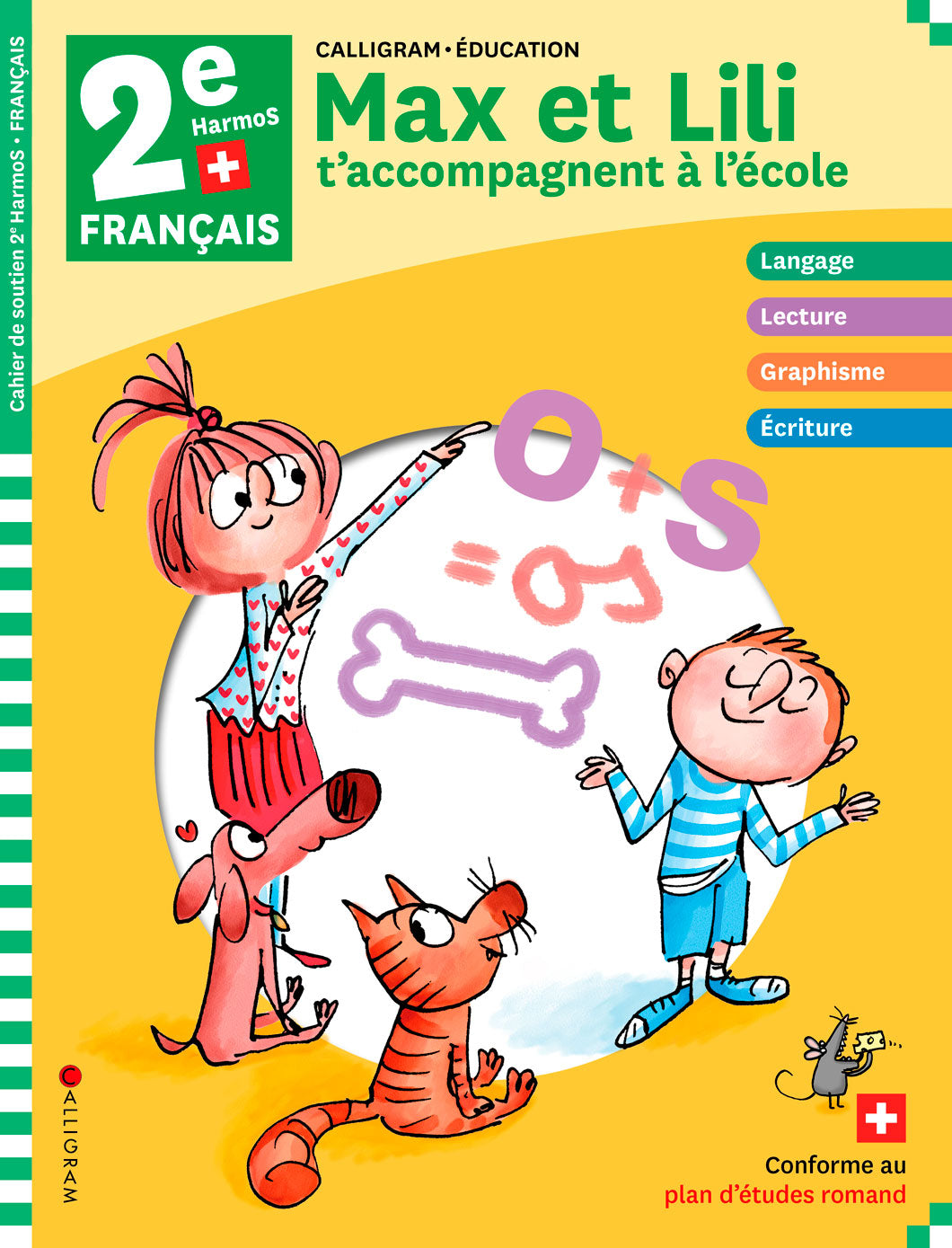 2ème HarmoS - Max et Lili t'accompagnent à l'école - Français Appuis scolaires OLF