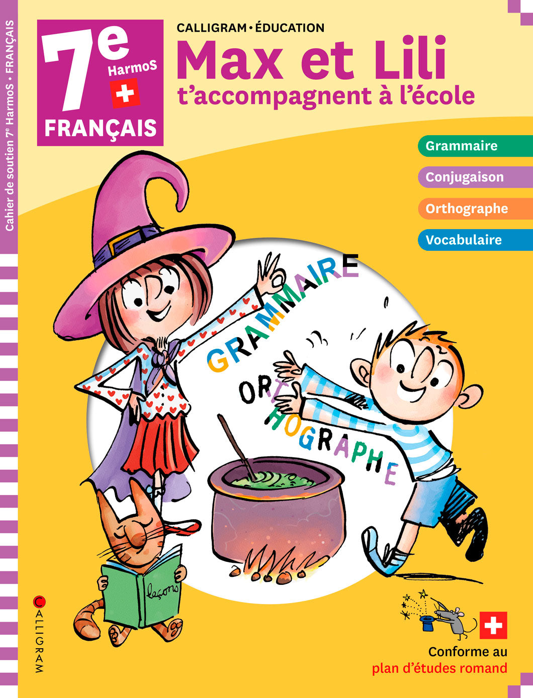 7ème Harmos - Max et Lili t'accompagnent à l'école - Français Appuis scolaires OLF