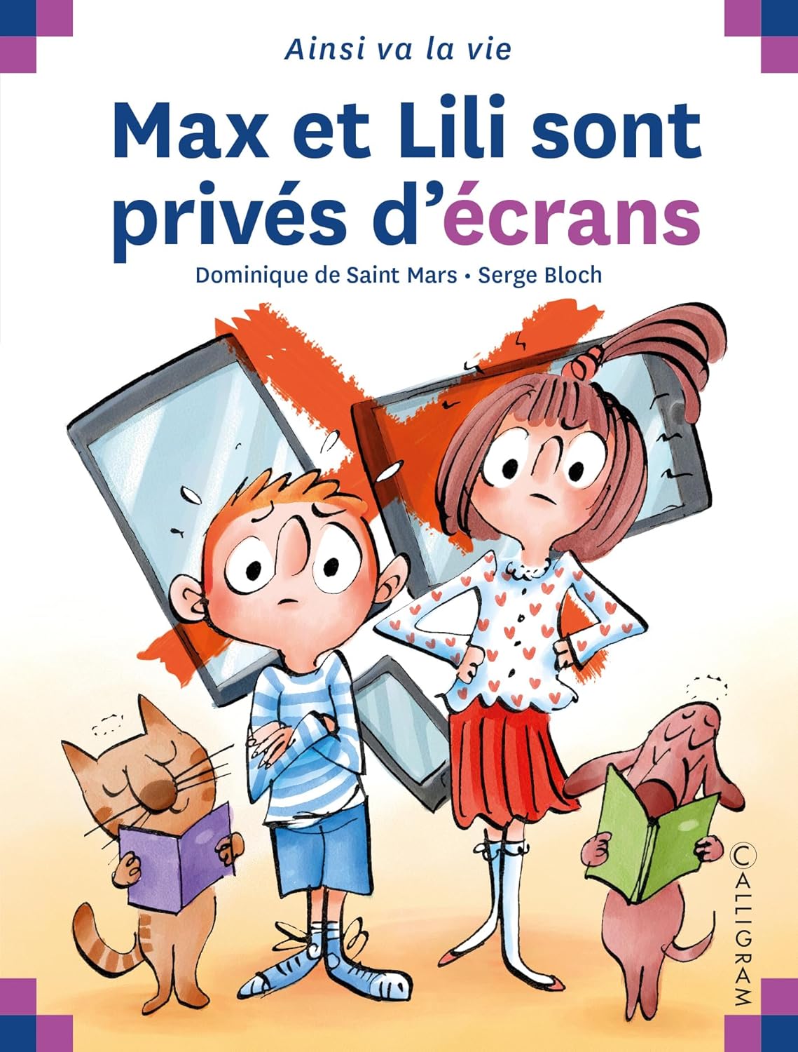 Max et Lili sont privés d’écrans Livres OLF
