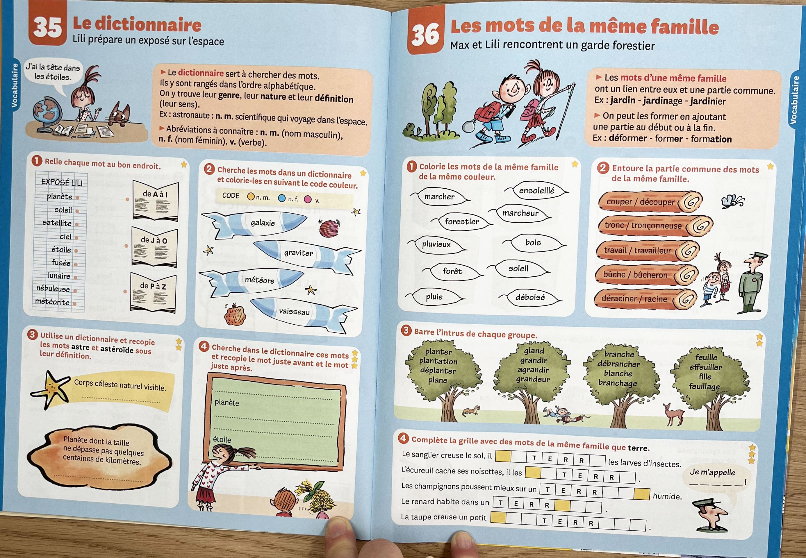 4ème HarmoS - Max et Lili t'accompagnent à l'école - Français Appuis scolaires La family shop