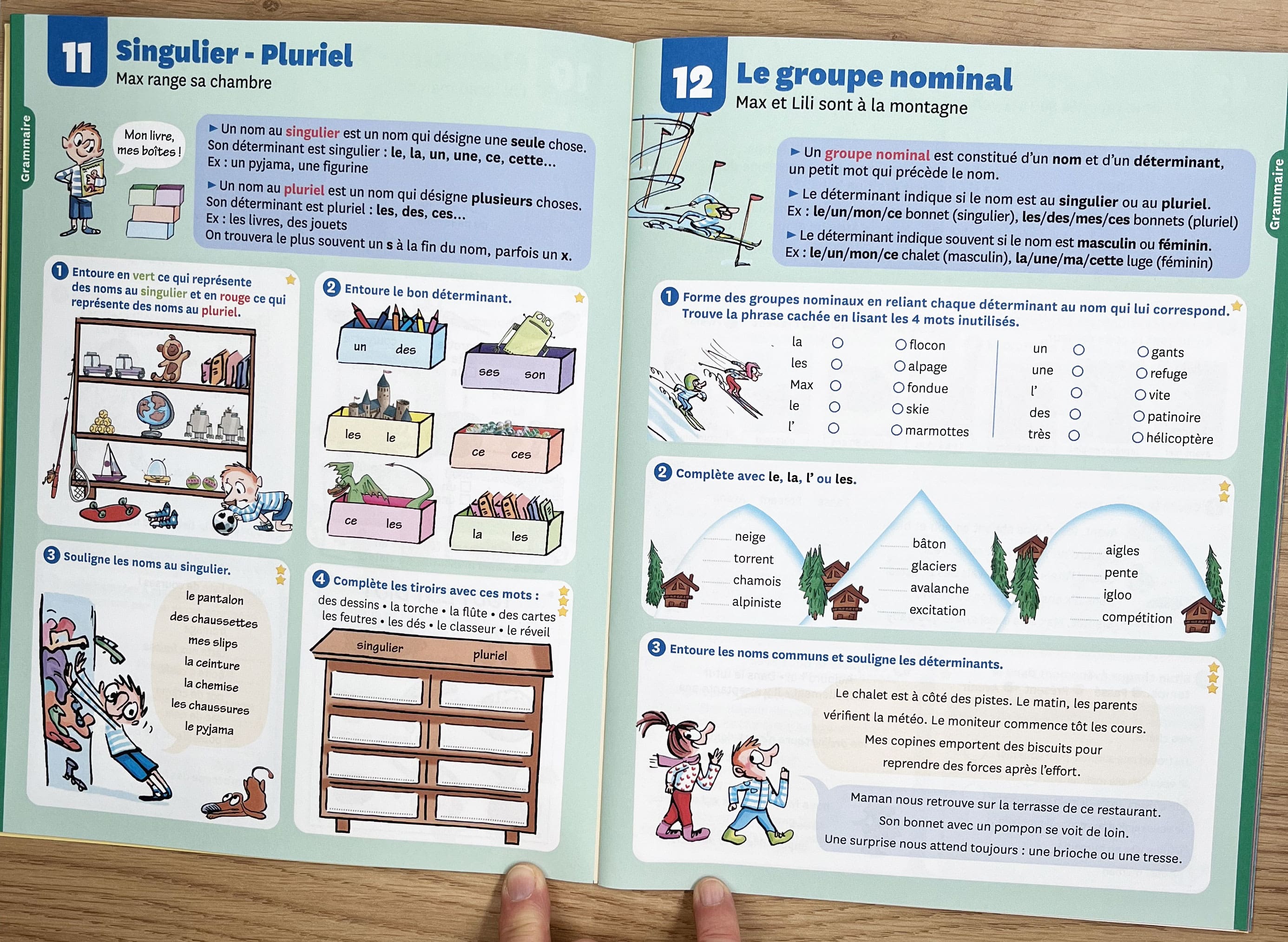 4ème HarmoS - Max et Lili t'accompagnent à l'école - Français Appuis scolaires La family shop