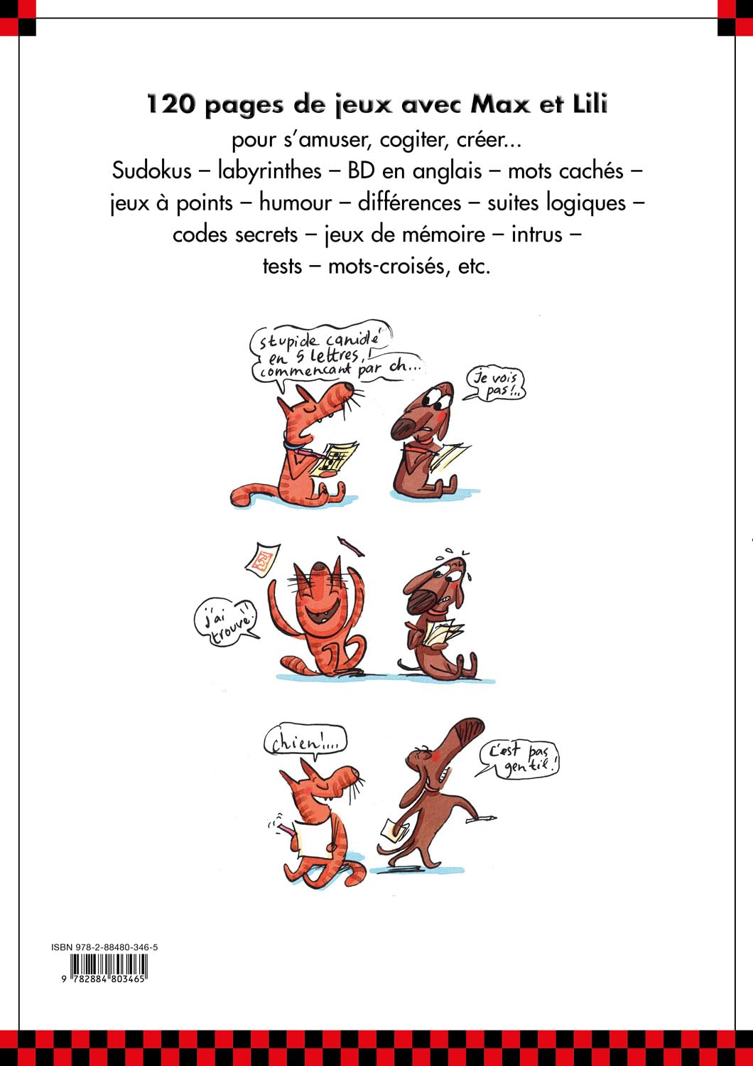 Max et Lili - Le grand livre-jeux Cahiers de jeux OLF