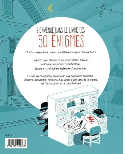 Creuse-toi les méninges - 50 mystérieuses Enigmes - Dès 7 ans Cahiers de jeux Dargaud