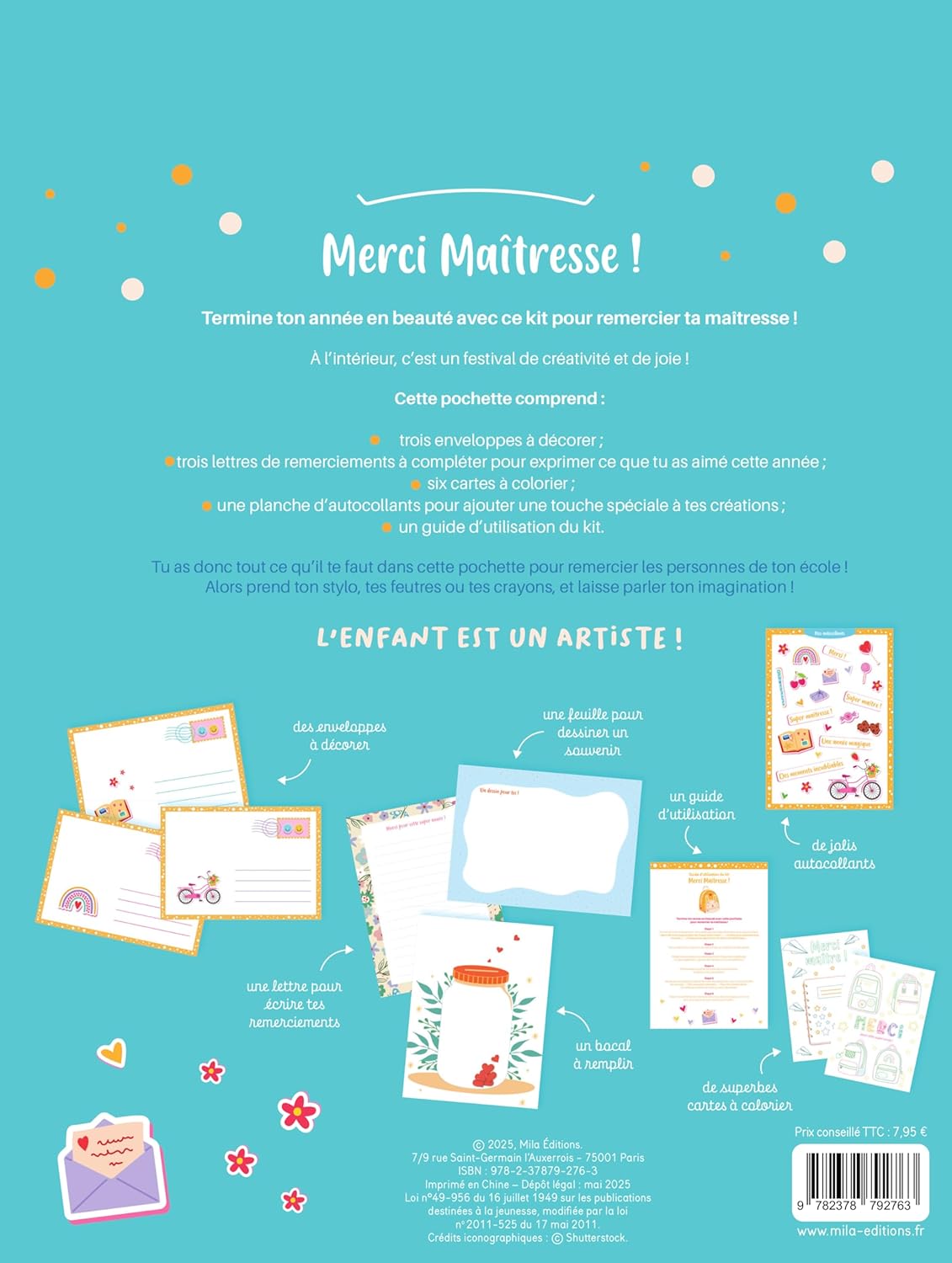 Merci maîtresse ! Jeux & loisirs créatifs Dilisco - OLF