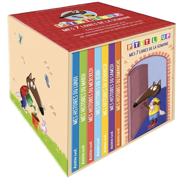 Ma bibliothèque P'tit Loup: mes 7 livres de la semaine Livres La family shop