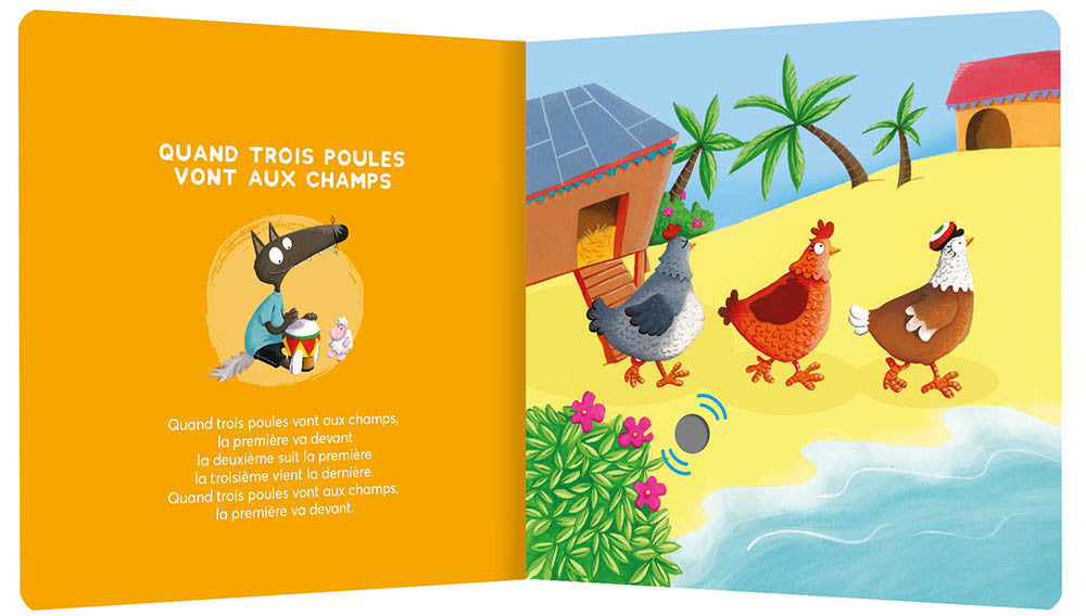 Mes comptines animée : mes comptines reggae avec P'tit Loup