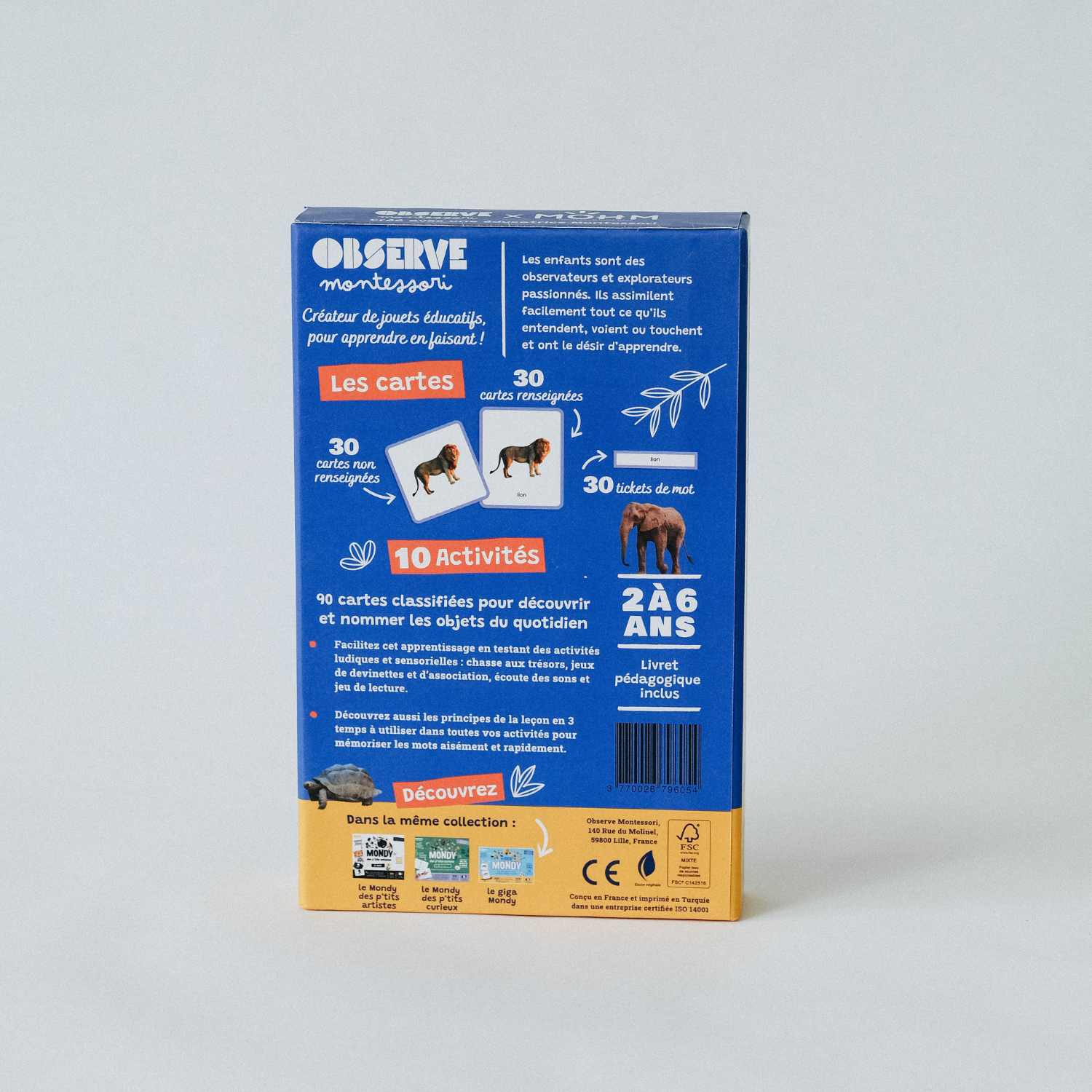 Mini-Mondy : Animaux Jeux & loisirs créatifs OLF