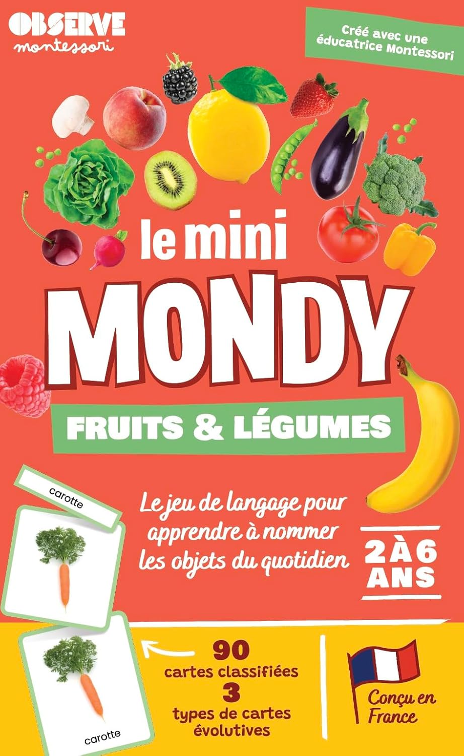 Mini-Mondy : Fruits & Légumes Jeux & loisirs créatifs OLF