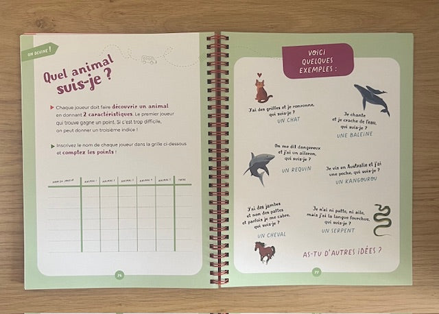 Mon Livre De Survie Pour Un Long Trajet En Voiture. Cahiers de jeux OLF