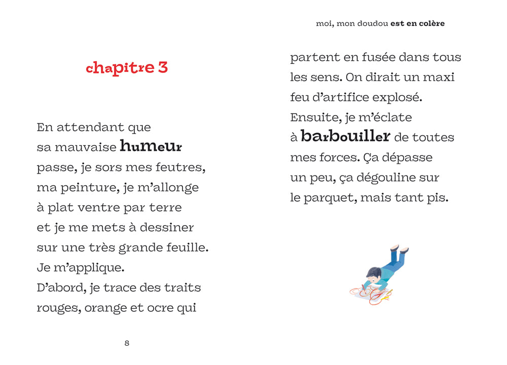 Moi, mon doudou est en colère - roman pour enfant Livres Servidis