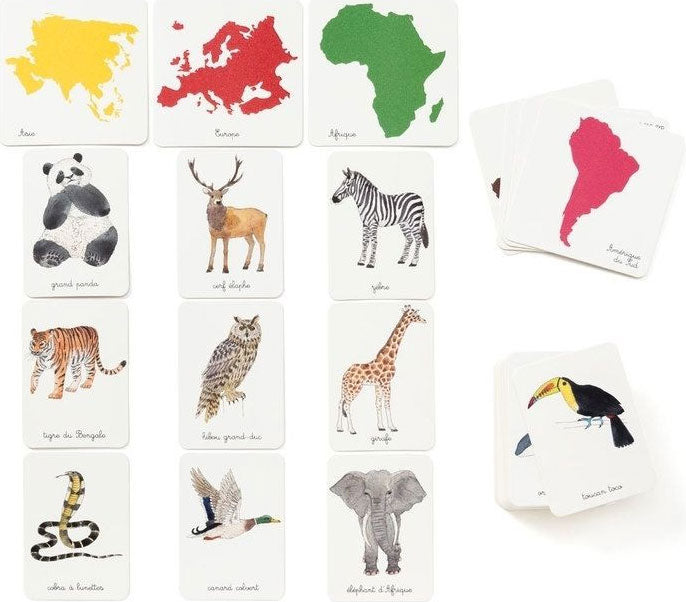 Mon coffret Montessori des animaux Montessori & Steiner La Family Shop