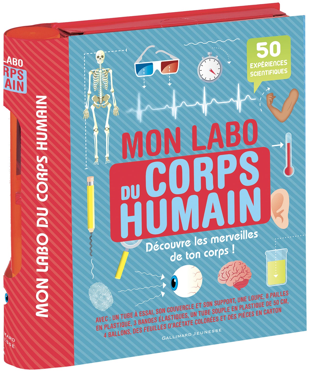 Coffret : Mon labo du corps humain - 8 - 12 ans Jeux & loisirs créatifs olf