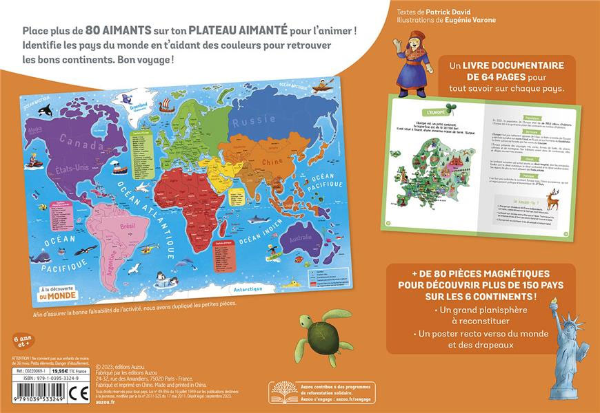 A la découverte du MONDE - Dès 6 ans Jeux & loisirs créatifs La family shop