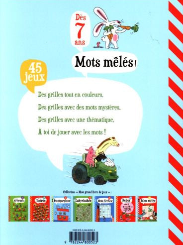 Mots mêlés ! - 45 jeux Cahiers de jeux olf