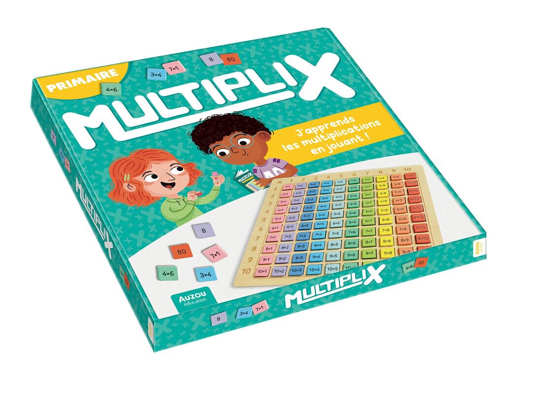 Multiplix : J'apprends le multiplications en jourant ! Appuis scolaires OLF